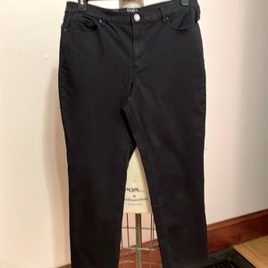 Women’s Pants Black Sz 14 Short Croft & Barrow
